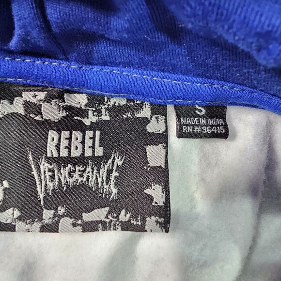 Rebel Vengeance Boticelli Wearable Art Print Hoodie Pullover MENS SIZE S - Picture 8 of 13